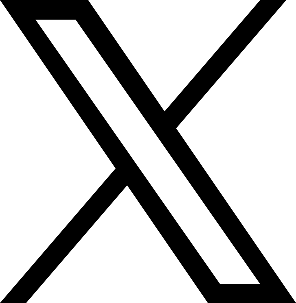 X (formerly Twitter) logo